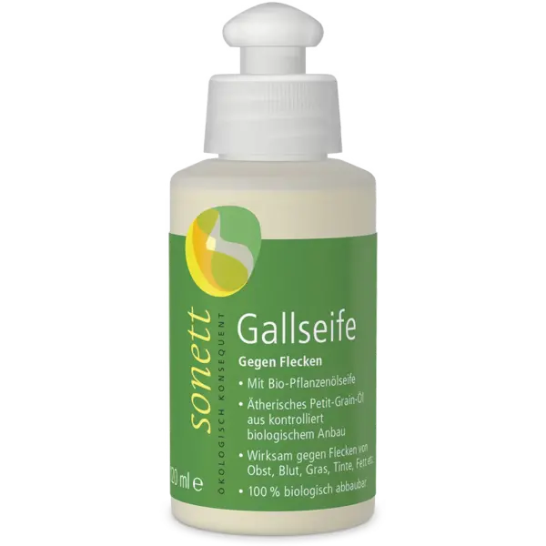 Sonett Gallseife flüssig 120 ml | Naturhaus GmbH