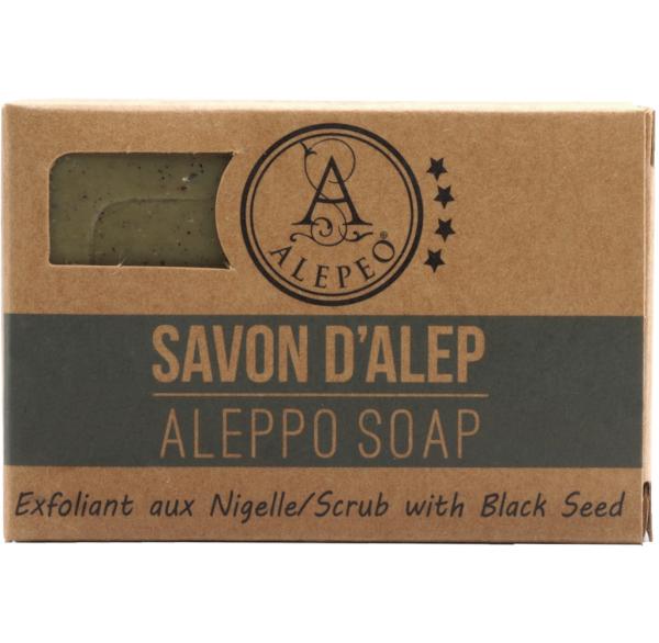 ALEPEO Aleppo Olivenölseife mit Schwarzkümmel 100 g