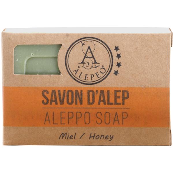 ALEPEO Aleppo Olivenölseife mit Honigduft 100 g