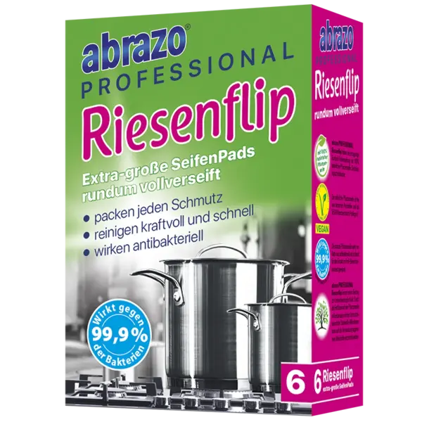 abrazo professional Riesenflip 6er Pack