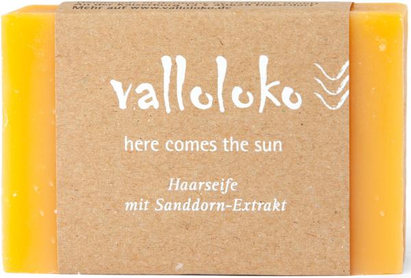 valloloko Haarseife Sanddorn Here Comes The Sun