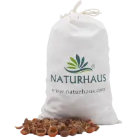 NATURHAUS Bio Waschnuss Schalen im Baumwollsäckchen 1 kg NATURHAUS Bio Waschnuss Schalen im Baumwollsäckchen 1 kg