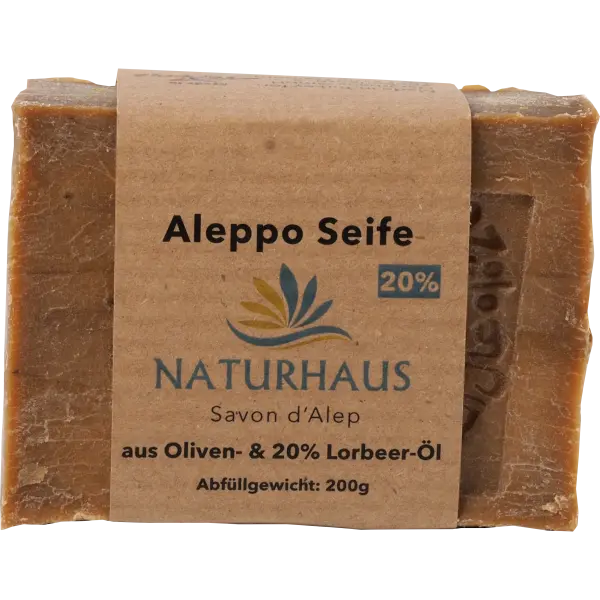 NATURHAUS Aleppo Seife 20% Lorbeeröl