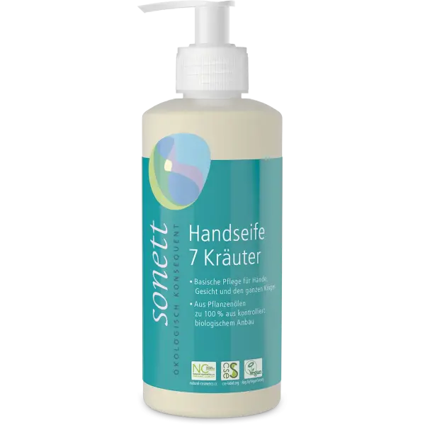 Sonett Handseife Kräuter 300 ml | Naturhaus GmbH