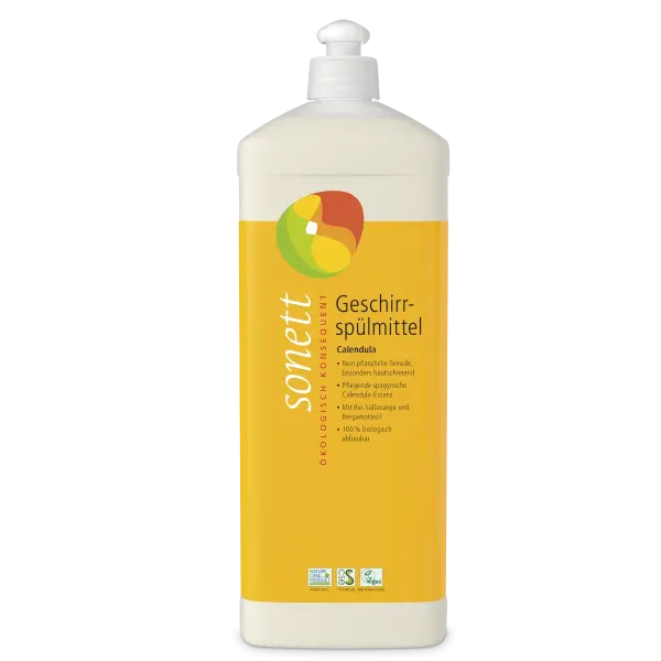 Sonett Geschirrspülmittel Calendula 1 Liter | Naturhaus GmbH