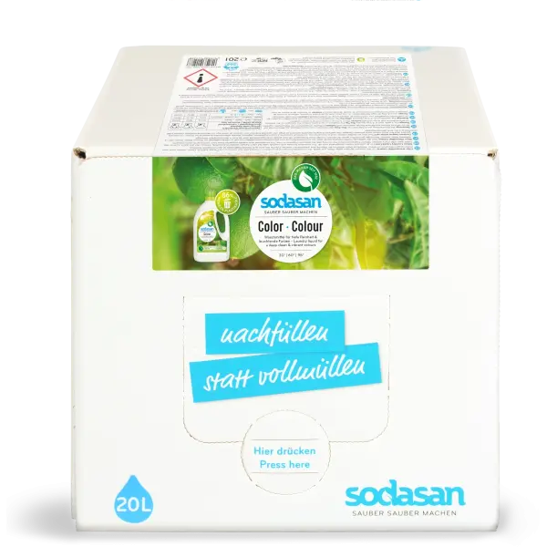 SODASAN Color Waschmittel Limette 20 Liter | Naturhaus GmbH