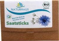 NATURHAUS Bio Blumen Saatsticks 8 Stück