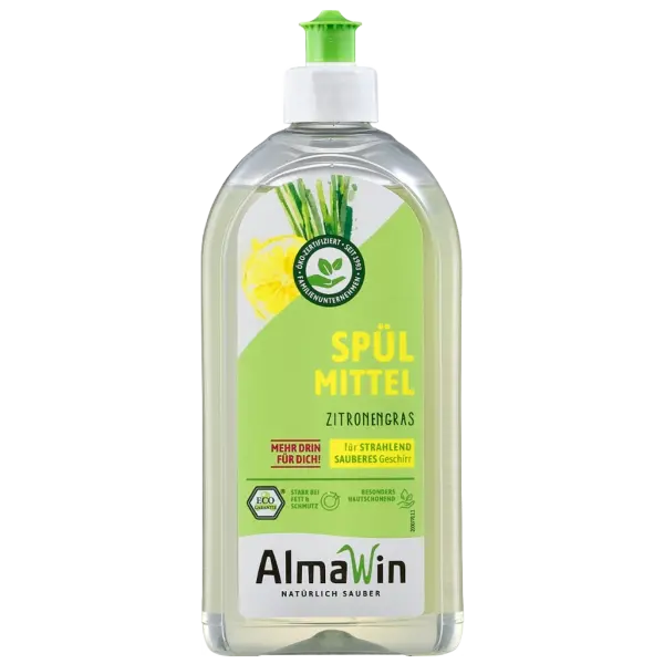 AlmaWin Spülmittel Zitronengras 0.5 Liter