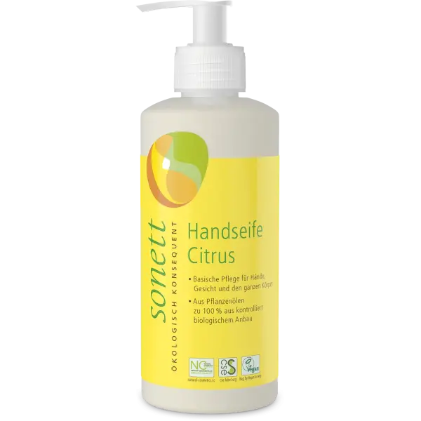 Sonett Handseife Citrus 300 ml | Naturhaus GmbH