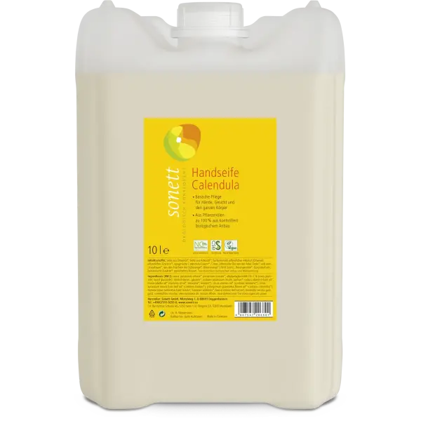 Sonett Handseife Calendula 10 Liter | Naturhaus GmbH