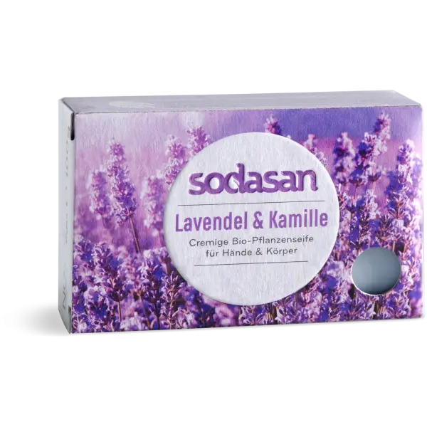 SODASAN Stückseife Lavendel u. Kamille 100 g | Naturhaus GmbH