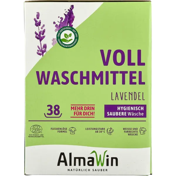 AlmaWin Vollwaschmittel Pulver 2 kg | Naturhaus GmbH