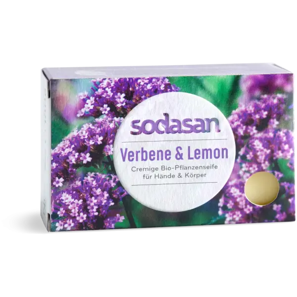 SODASAN Stückseife Verbene u. Lemon 100 g | Naturhaus GmbH