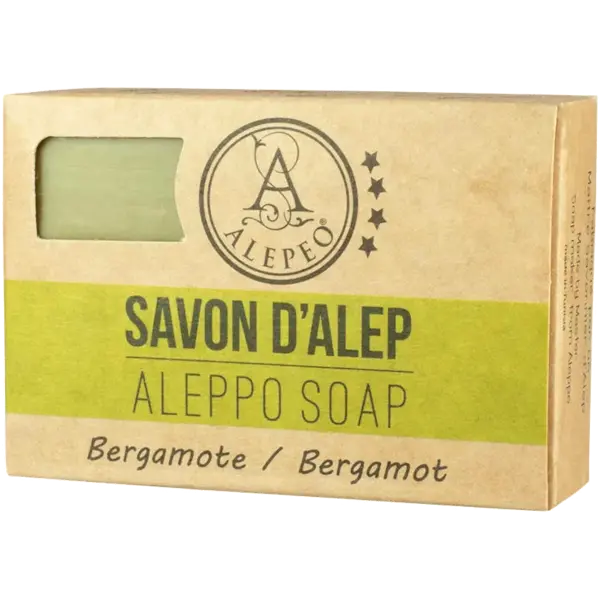 ALEPEO Aleppo Olivenölseife mit Bergamottenduft 100 g | Naturhaus GmbH