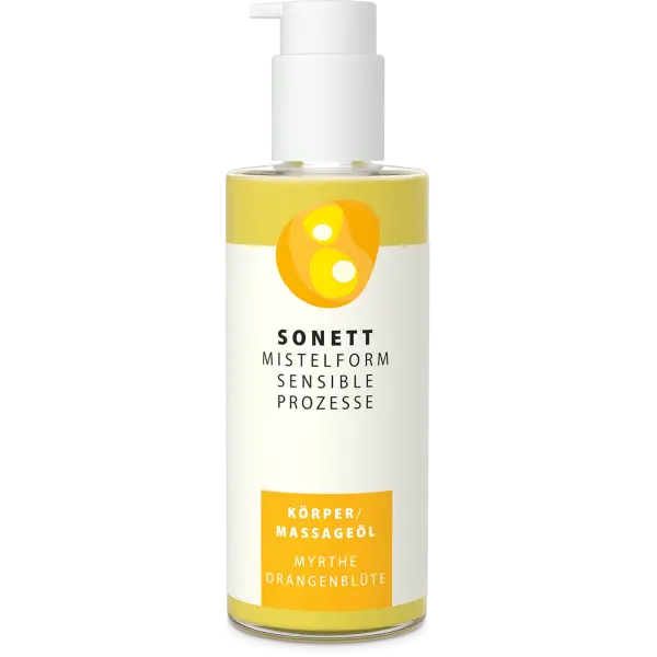 Sonett Mistelform Massageöl Myrthe Orangenblüte 145 ml | Naturhaus GmbH