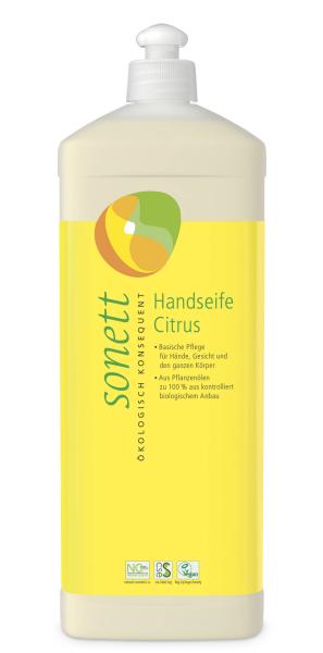 Sonett Handseife Citrus 1 Liter | Naturhaus GmbH