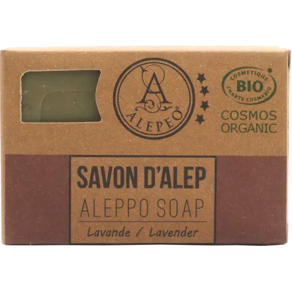 ALEPEO Aleppo Olivenölseife mit Lavendelduft 100 g | Naturhaus GmbH