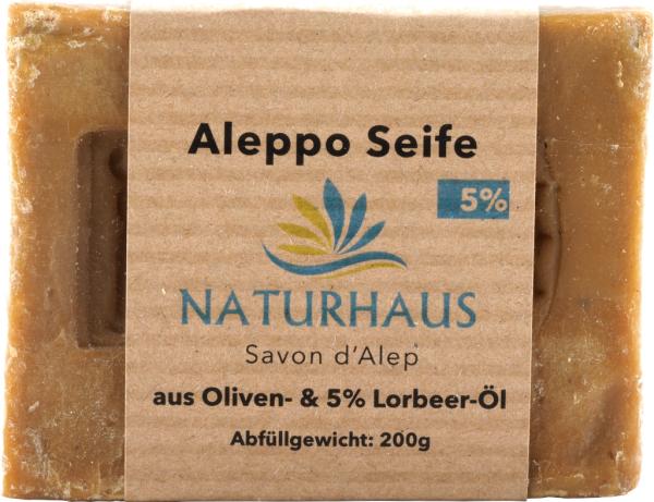Naturhaus Aleppo Seife 5%