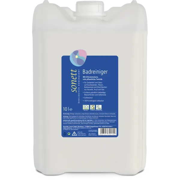 Sonett Badreiniger 10 Liter | Naturhaus GmbH