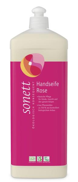 Sonett Handseife Rose 1 Liter | Naturhaus GmbH
