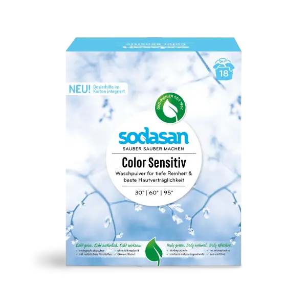SODASAN Waschpulver Color Sensitiv 1.01 kg