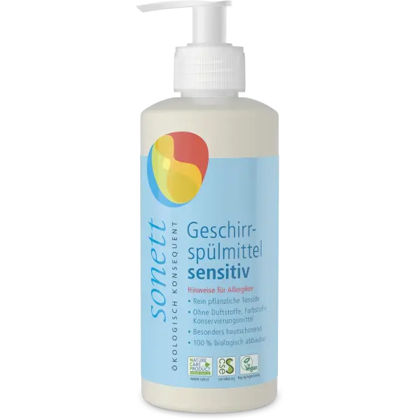 Sonett Geschirrspülmittel sensitiv 300 ml | Naturhaus GmbH