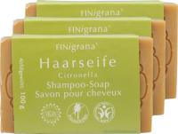 FINigrana Aleppo Haarseife Citronella 100 g 3er Pack FINigrana Aleppo Haarseife Citronella 100 g 3er Pack