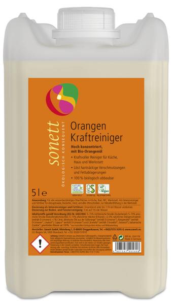 Sonett Orangenkraftreiniger 5 Liter | Naturhaus GmbH