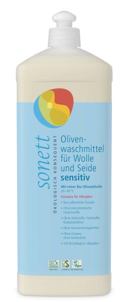 Sonett Olivenwaschmittel f. Wolle u. Seide sensitiv 1 Liter