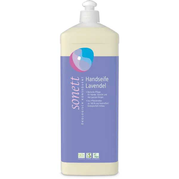 Sonett Handseife Lavendel 1 Liter | Naturhaus GmbH