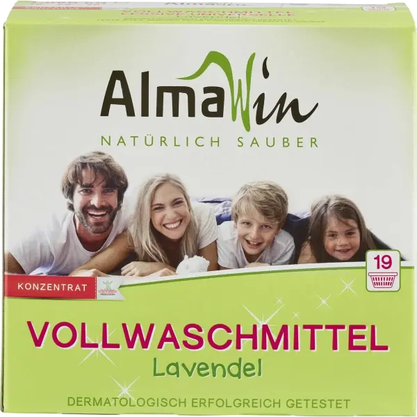 AlmaWin Vollwaschmittel Pulver 1.08 kg | Naturhaus GmbH