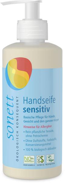 Sonett Handseife sensitiv 300 ml | Naturhaus GmbH