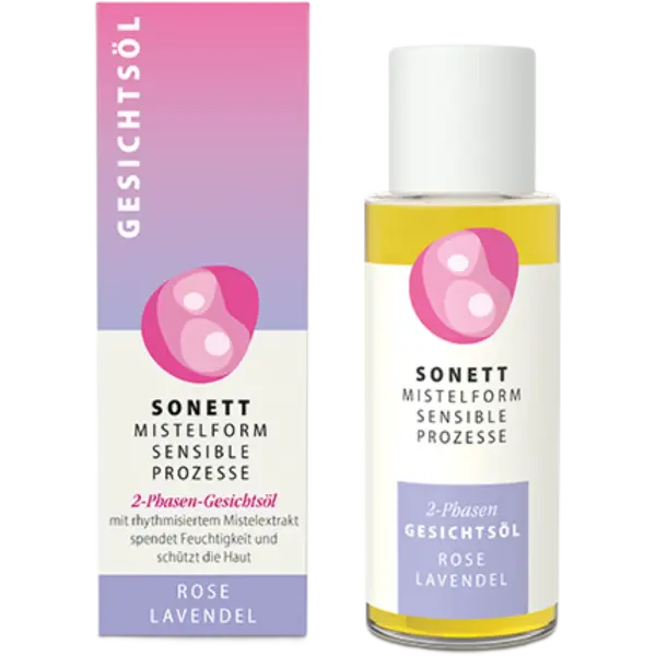 Sonett Mistelform Gesichtsöl Rose Lavendel 50 ml
