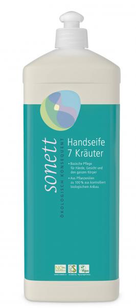 Sonett Handseife 7 Kräuter 1 Liter