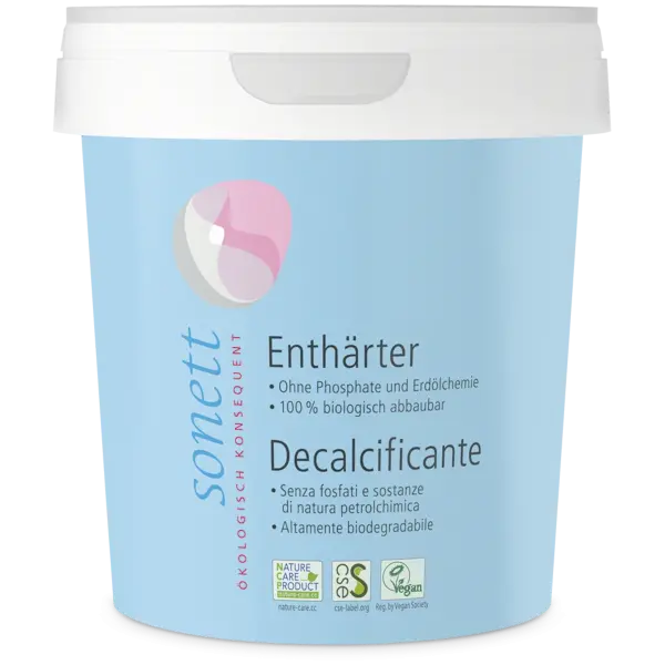 Sonett Enthärter Baustein II 500 g | Naturhaus GmbH