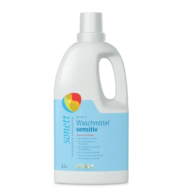 Sonett Waschmittel sensitiv Baustein I 2 Liter | Naturhaus GmbH