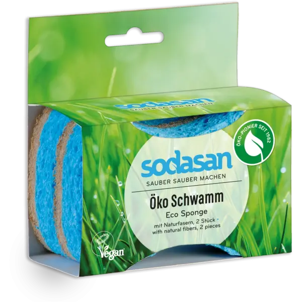 SODASAN Öko Schwamm 2er Pack